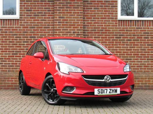 Compare Vauxhall Corsa Hatchback SD17ZHW Red