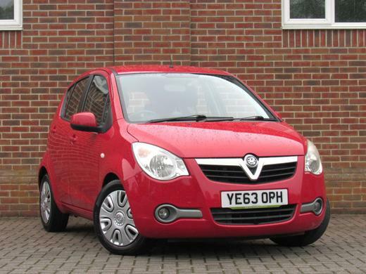 Compare Vauxhall Agila Mpv YE63OPH Red