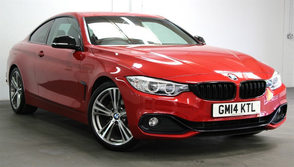 Compare BMW 4 Series Sport Euro6 Ss 184 9.9 Apr Flexible Finance GM14KTL Red