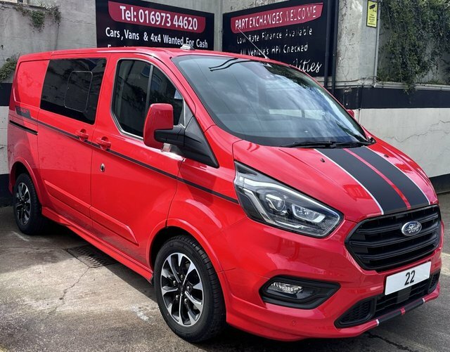 Compare Ford Transit Custom Custom Sport 2.0 320 PX22HZD Red