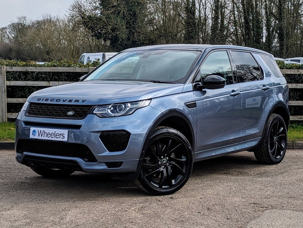 Compare Land Rover Discovery Sport Si4 Hse Dynamic Lux  Blue