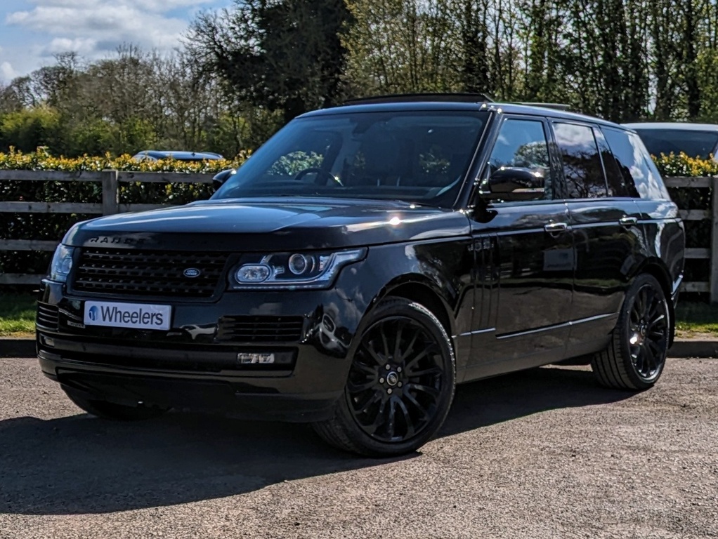 Compare Land Rover Range Rover Sd V8  Black