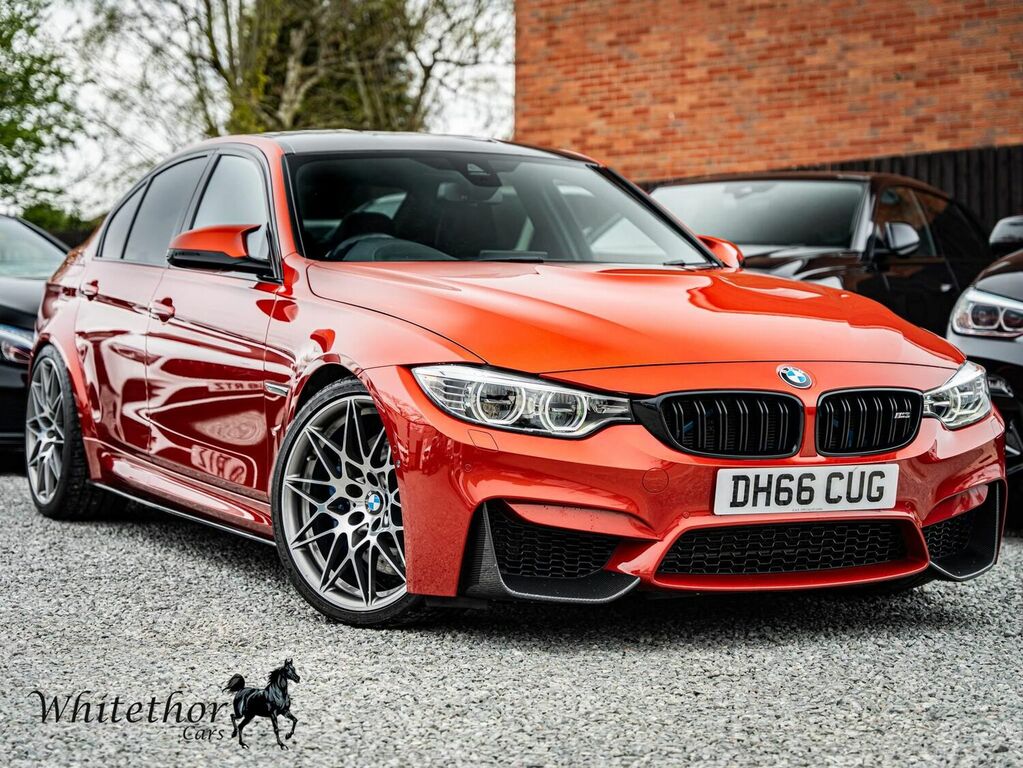 Compare BMW M3 Saloon 3.0 Biturbo Competition Dct Euro 6 Ss DH66CUG Orange