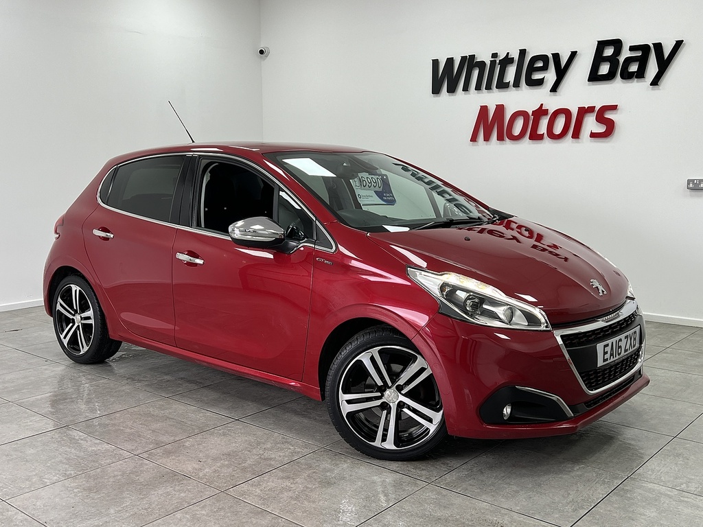 Compare Peugeot 208 Bluehdi Gt Line EA16ZXB Red