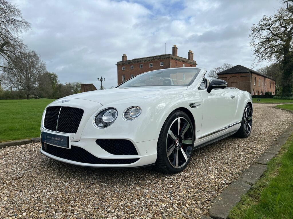 Compare Bentley Continental Gt Gt V8 S Mds FT67DBO White