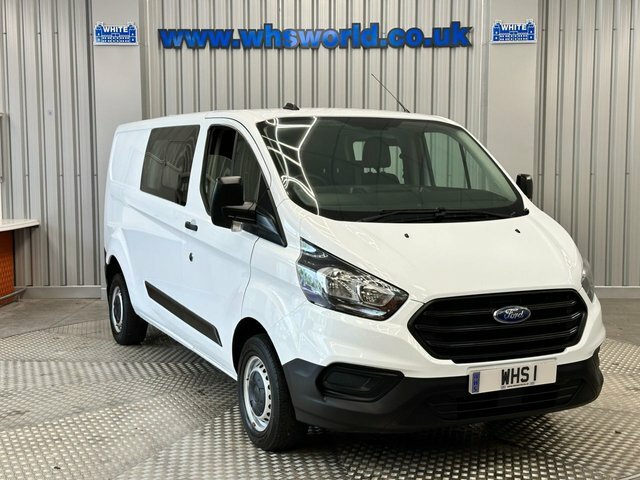 Ford Transit Custom 2020 2.0 300 Leader Dciv Ecoblue 129 Bhp White #1