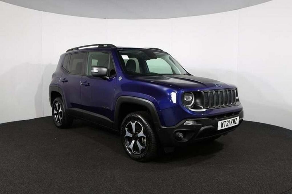 Compare Jeep Renegade 1.3 Gse T4 11.4Kwh Trailhawk 4Xe Euro 6 Ss WT21KMZ Blue