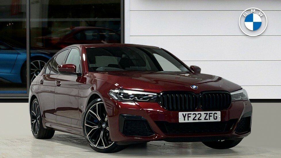 Compare BMW 5 Series 520D Xdrive M Sport Saloon YF22ZFG Red