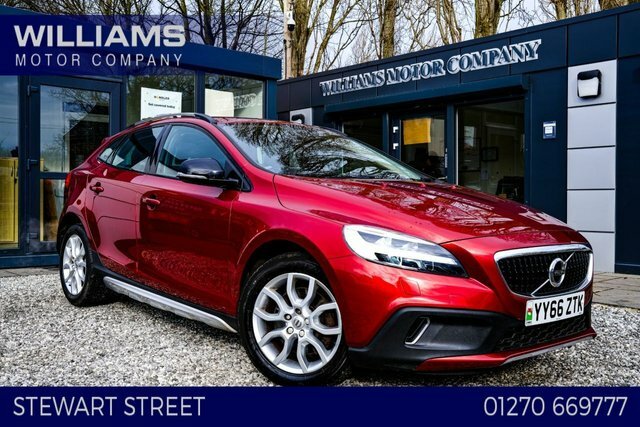 Compare Volvo V40 Cross Country 1.5 T3 Cross Country Pro 150 Bhp YY66ZTK Red