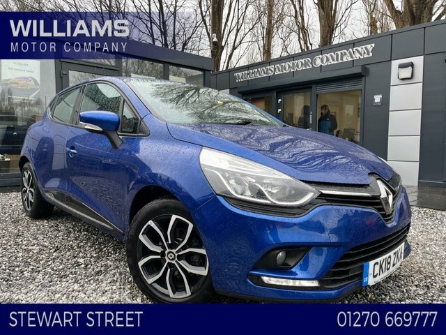 Compare Renault Clio 0.9 Play Tce 89 Bhp CK18ZKA Blue