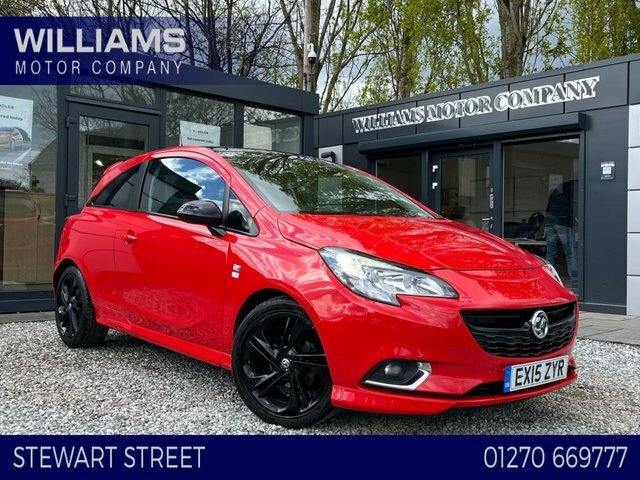 Compare Vauxhall Corsa 1.2 Limited Edition 69 Bhp EX15ZYR Red