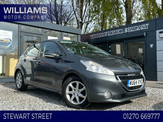 Compare Peugeot 208 1.2 Active 82 Bhp WU64VYC Grey