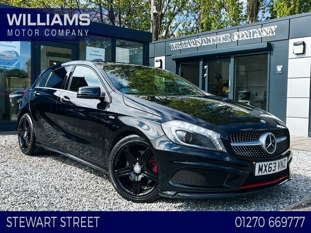 Compare Mercedes-Benz A Class 2.0 A250 Blueefficiency Engineered By Amg 211 B MX63VNZ Black