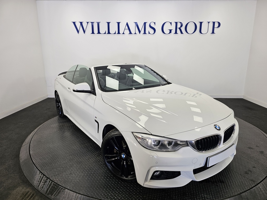 Compare BMW 4 Series 420D M Sport YE64EHY White