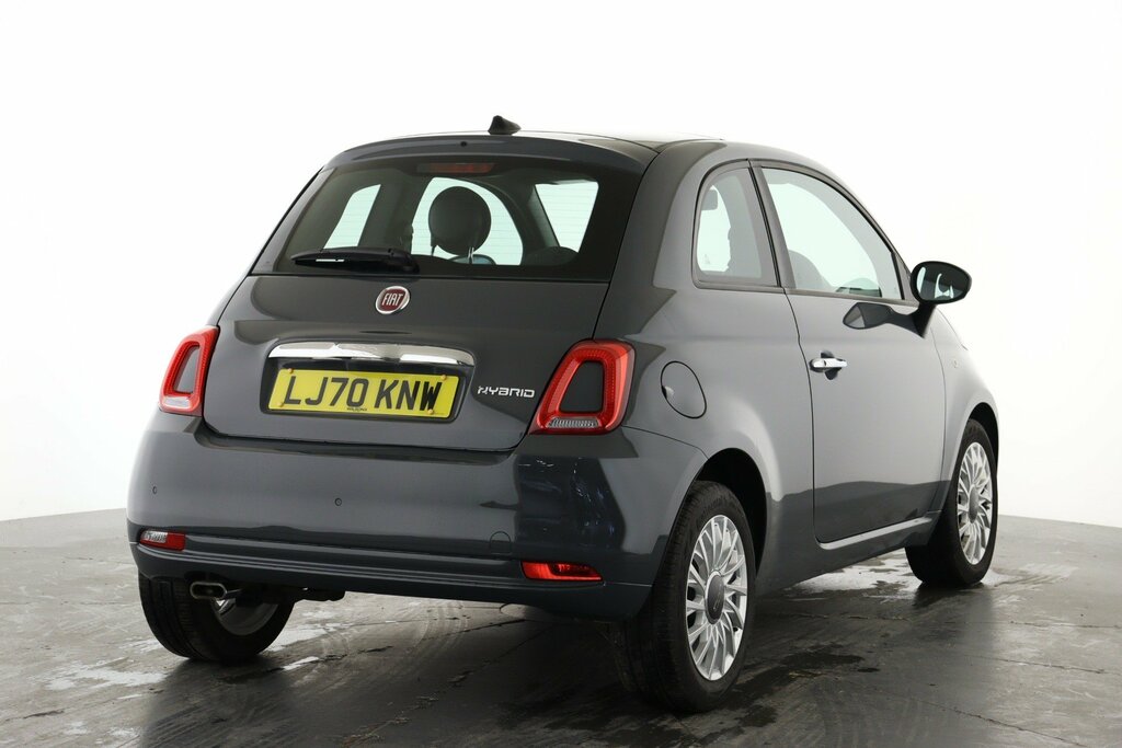 Compare Fiat 500 500 Lounge Mhev LJ70KNW Grey