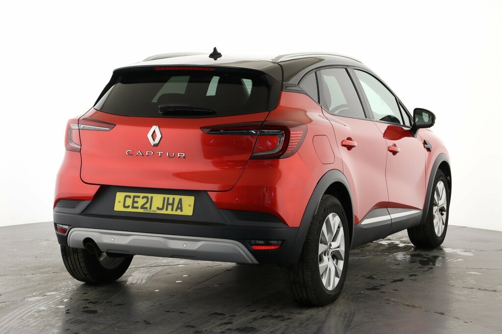 Compare Renault Captur 1.3 Tce 130 CE21JHA Red