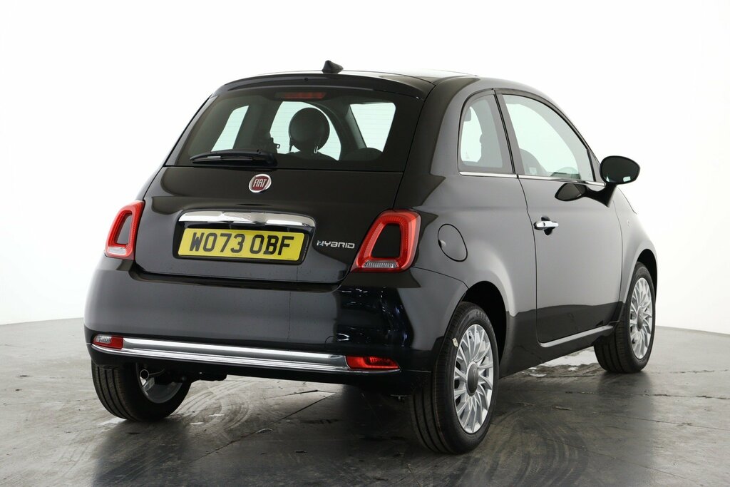Compare Fiat 500 1.0 Mild Hybrid WO73OBF Black