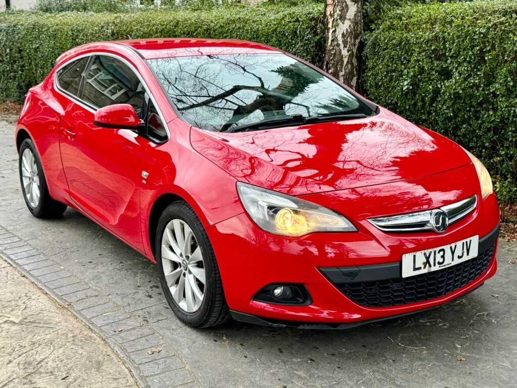 Vauxhall Astra GTC Gtc 2013 13 Red #1