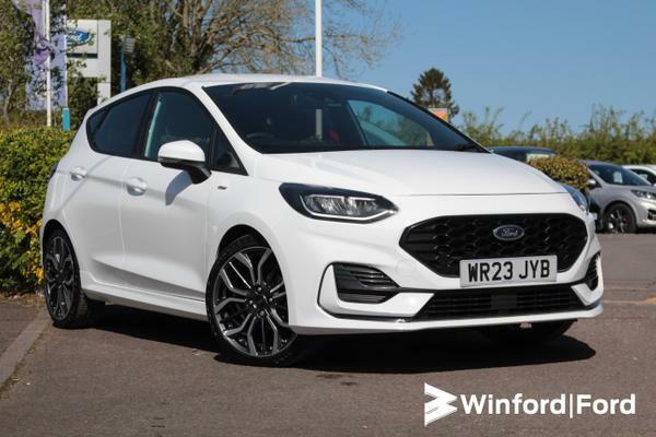 Compare Ford Fiesta 1.0 100Ps St-line X WR23JYB White