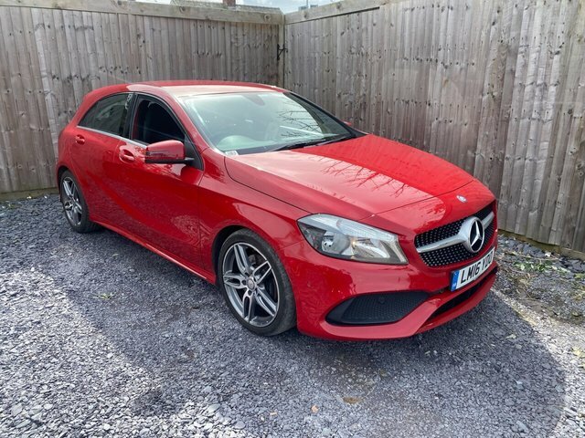 Compare Mercedes-Benz A Class 2.1 A 220 D Amg Line Executive 174 Bhp LM16YDO Red