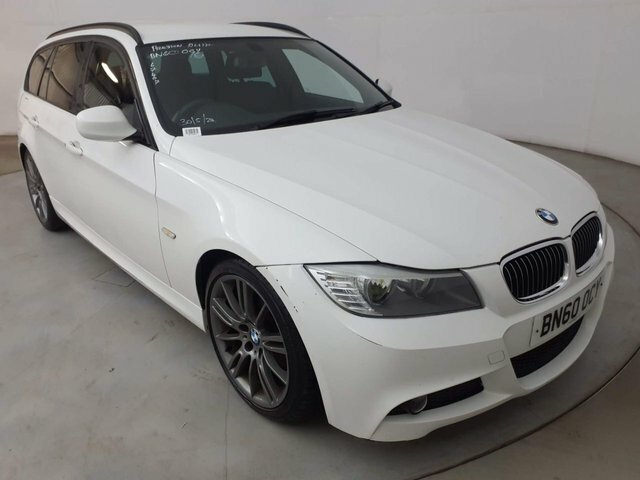 Compare BMW 3 Series 2.0 320D Sport Plus Edition Touring 181 Bhp BN60OCY White