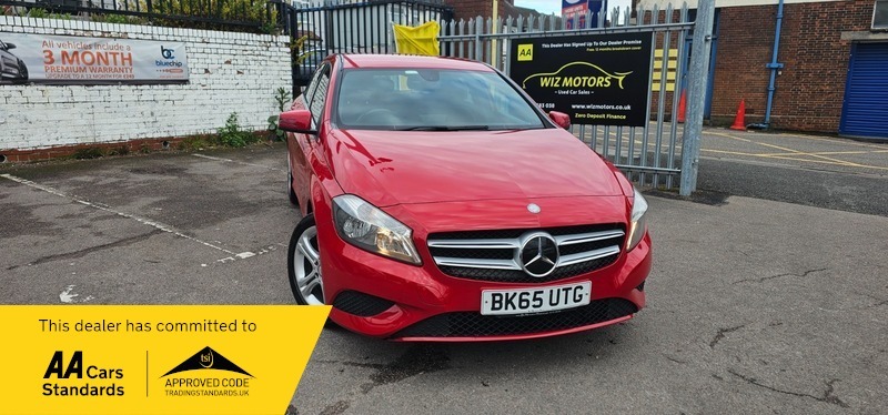 Compare Mercedes-Benz A Class A180 Cdi Sport Edition BK65UTG Red