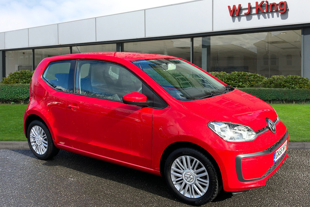 Compare Volkswagen Up Move Up GK66WXH Red