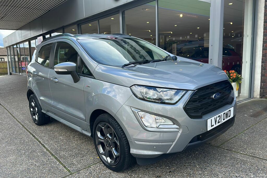 Ford Ecosport 1.0T Ecoboost Gpf St Line Suv Silver #1