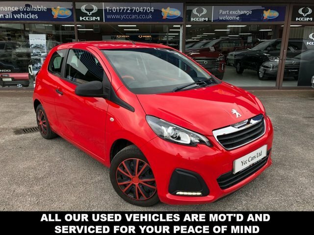 Peugeot 108 Access 68 Bhp Red #1