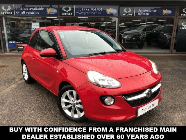 Compare Vauxhall Adam Jam Ss 69 FY14WNS Red