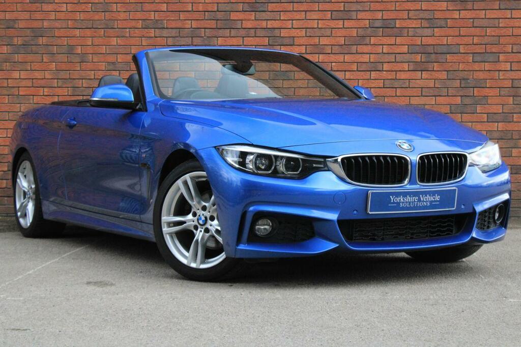 Compare BMW 4 Series 2.0 420D M Sport Euro 6 Ss SL17JRX Blue