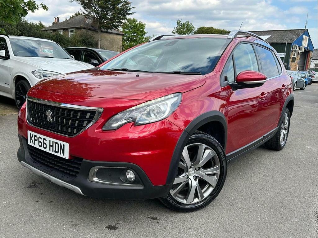 Compare Peugeot 2008 1.2 Puretech Allure Eat Euro 6 Ss KP66HDN Red