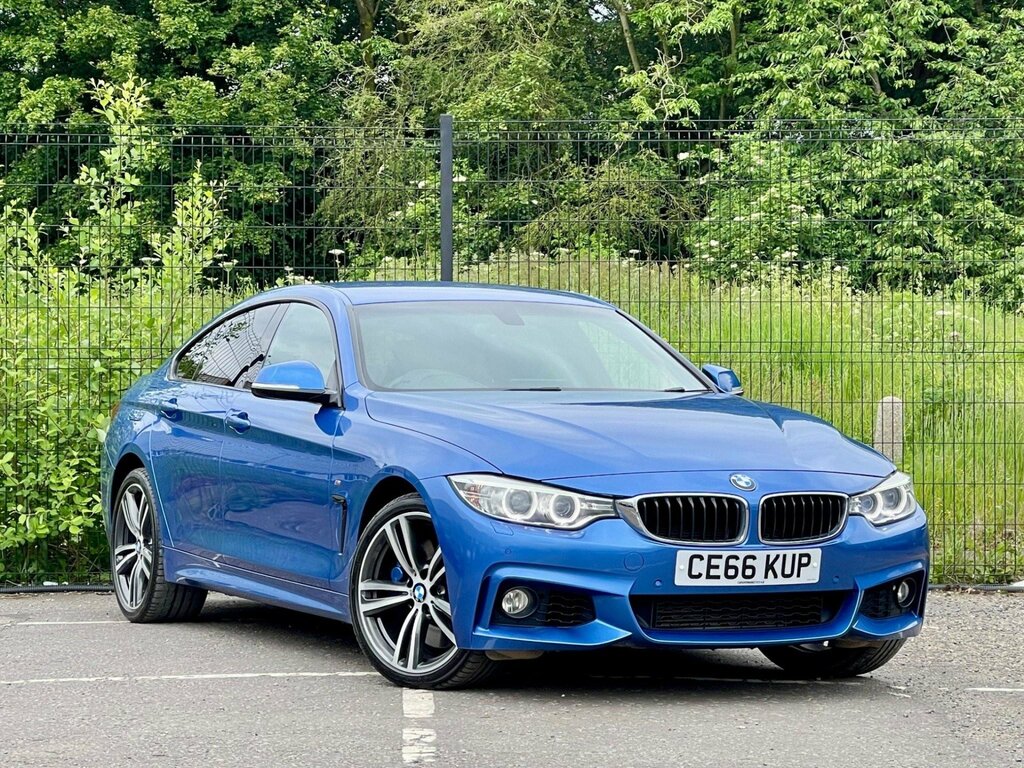 Compare BMW 4 Series M Sport CE66KUP Blue