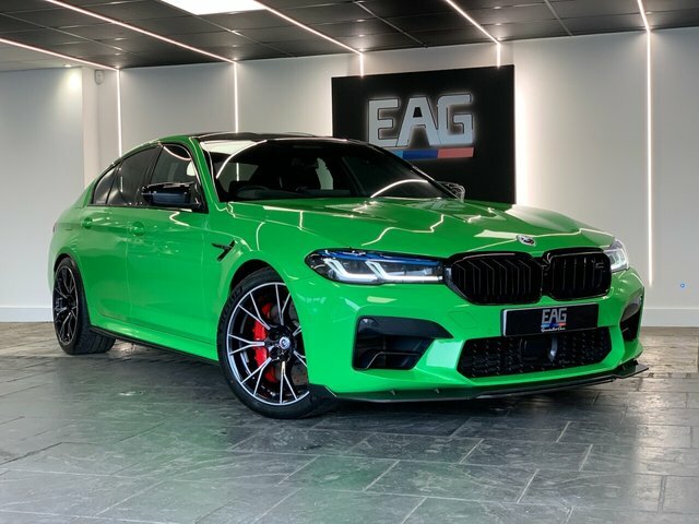 Compare BMW M5 4.4 M5 Competition 617 Bhp SY72VGA Green