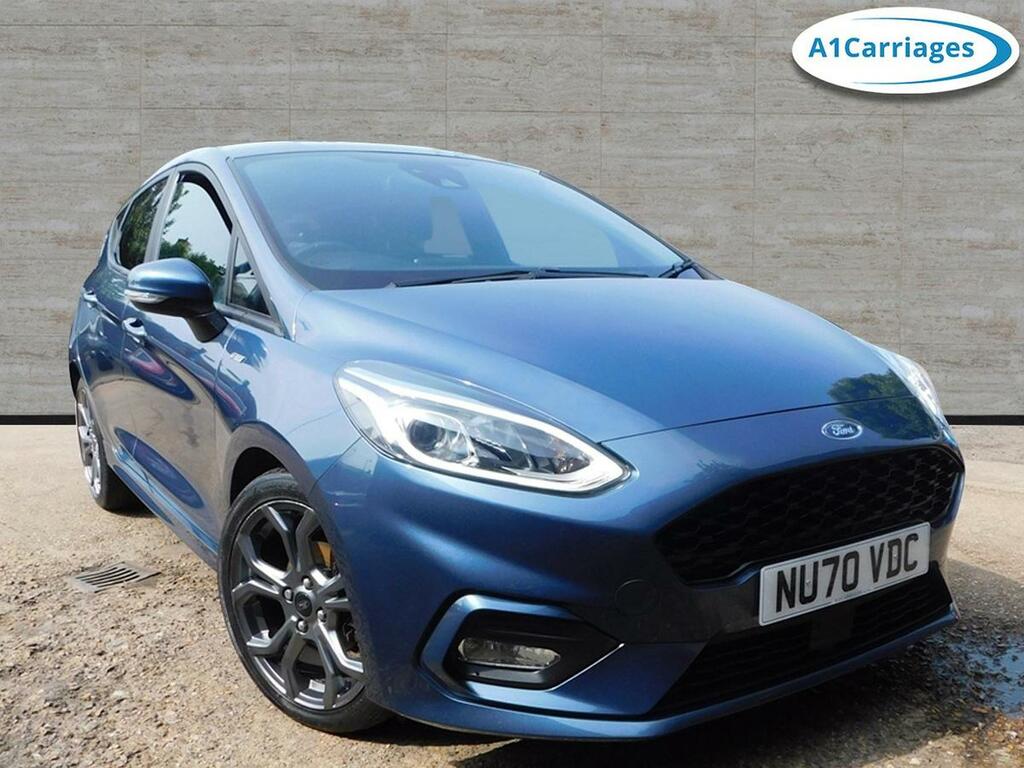 Compare Ford Fiesta 1.0T Ecoboost Mhev NU70VDC Blue