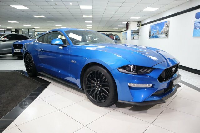 Compare Ford Mustang 5.0 Gt Selshift 450 Bhp LP19XYT Blue