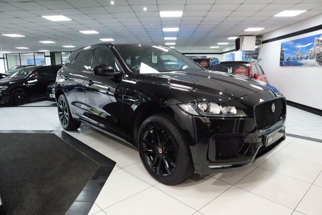 Compare Jaguar F-Pace Chequered Flag Awd GU69WRP Black
