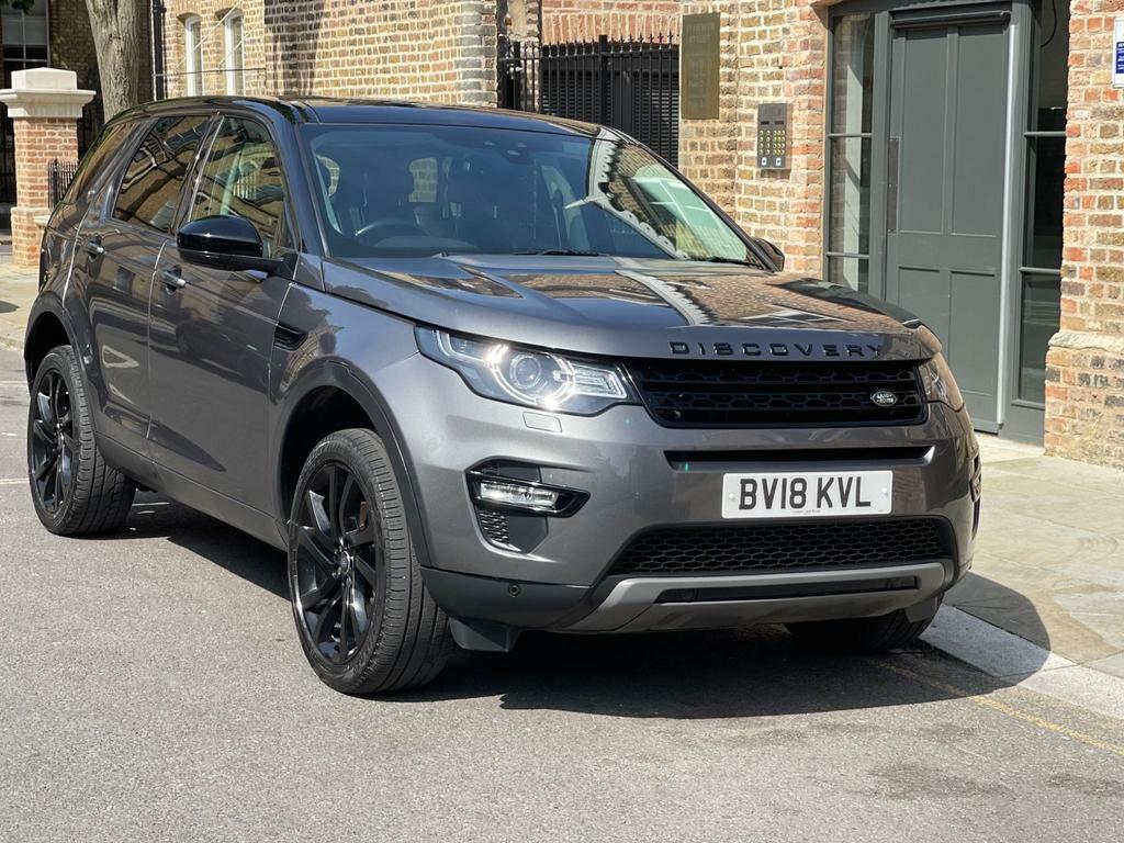 Compare Land Rover Discovery Sport Td4 Hse Black BV18KVL Grey