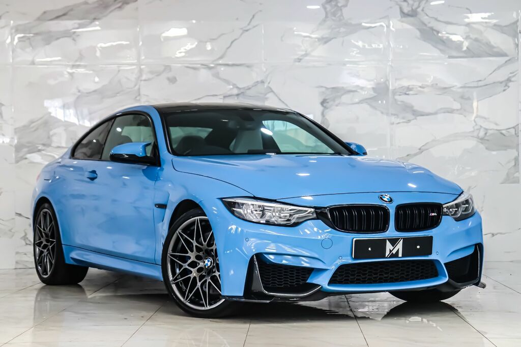 Compare BMW M4 M4 Competition KT68FZR Blue