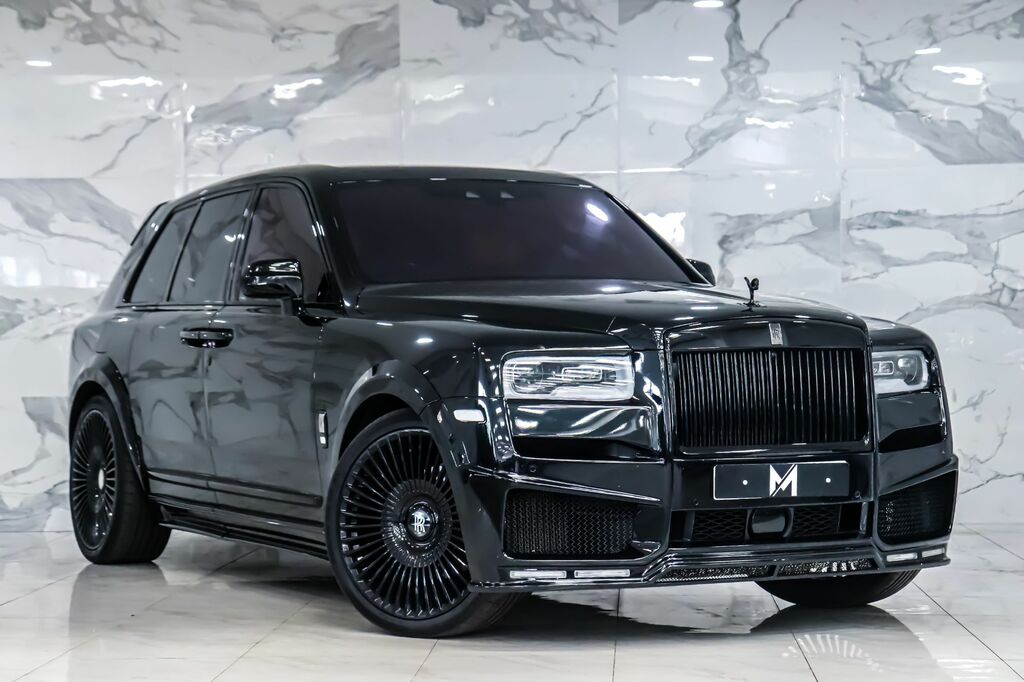 Compare Rolls-Royce Cullinan 2022 V12 564 Bhp RK22EEG Black