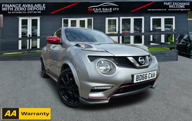 Compare Nissan Juke 1.6 Nismo Rs Dig-t 211 Bhp BD66CAA Silver