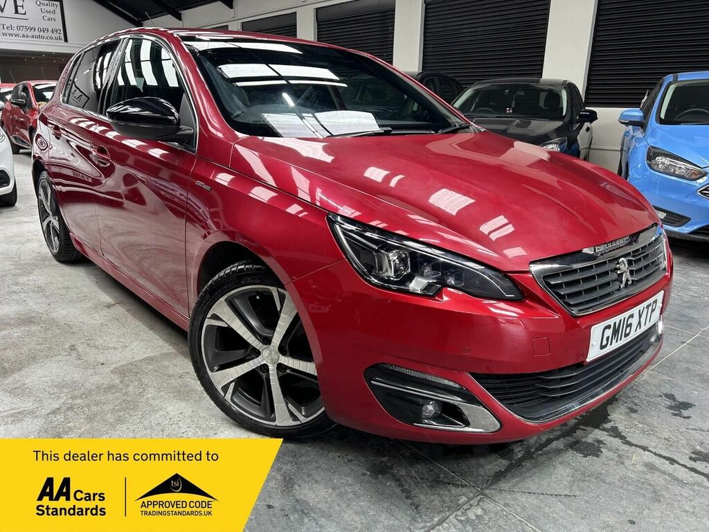 Compare Peugeot 308 Ss Gt Line GM16XTP Red