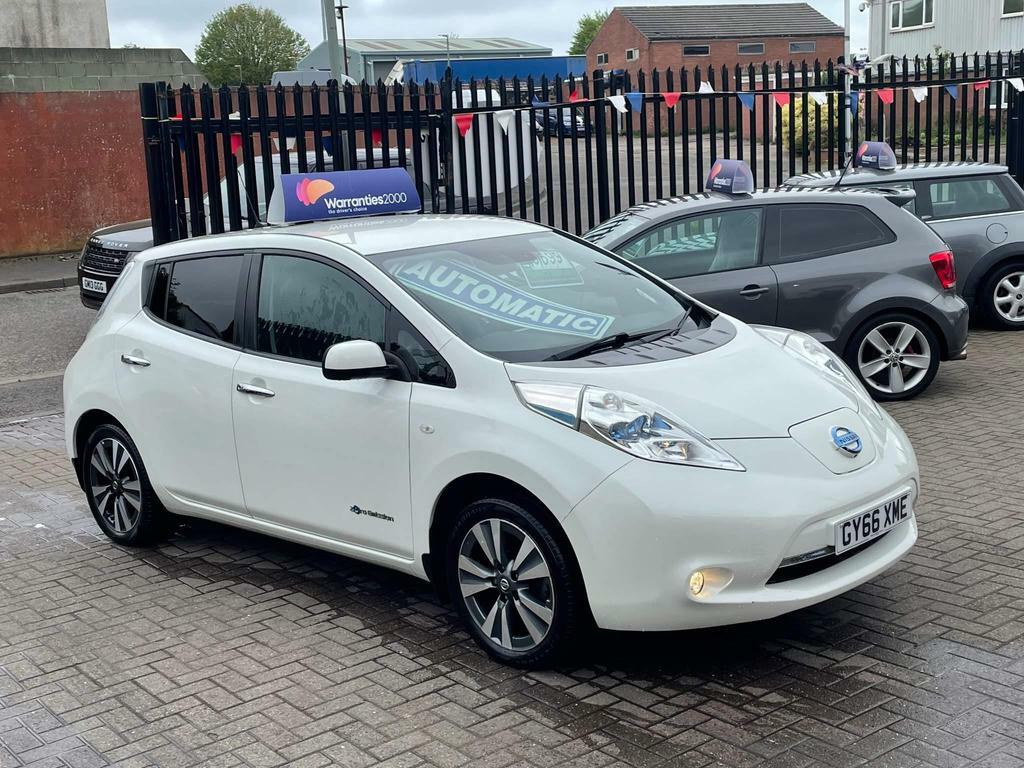 Compare Nissan Leaf 30Kwh Tekna GY66XME White