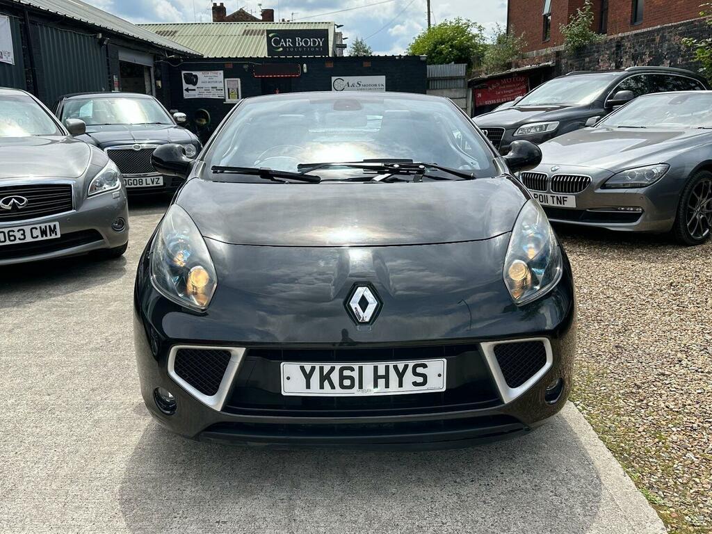 Compare Renault Wind Convertible 1.6 Vvt Gt Line Roadster 2011 YK61HYS Black