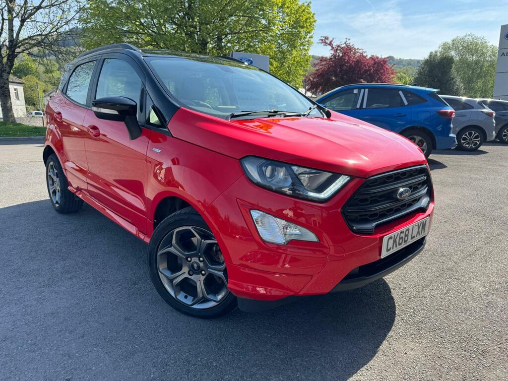 Compare Ford Ecosport 1.0T Ecoboost St-line Euro 6 Ss CK68LXM Red