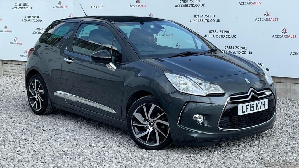 Citroen DS3 Hatchback 1.6 E-hdi Dstyle Plus Euro 5 Ss Grey #1