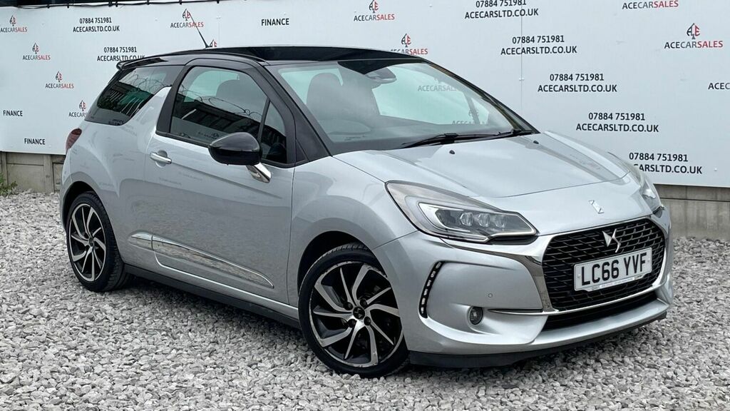 Compare DS DS 3 Hatchback 1.6 Bluehdi Prestige Euro 6 Ss 2 LC66YVF Silver