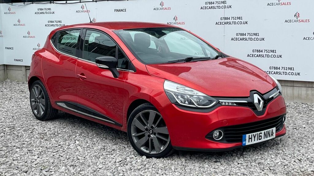 Compare Renault Clio Dynamique S Nav HY16NNA Red