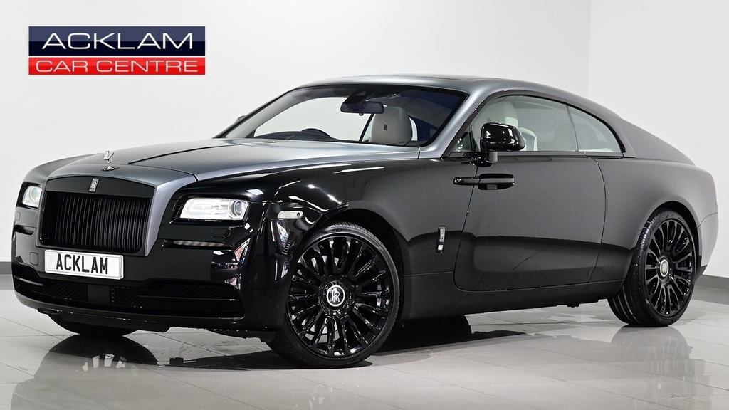 Compare Rolls-Royce Wraith 14 Reg 6.6 V12 HK14VXD Black
