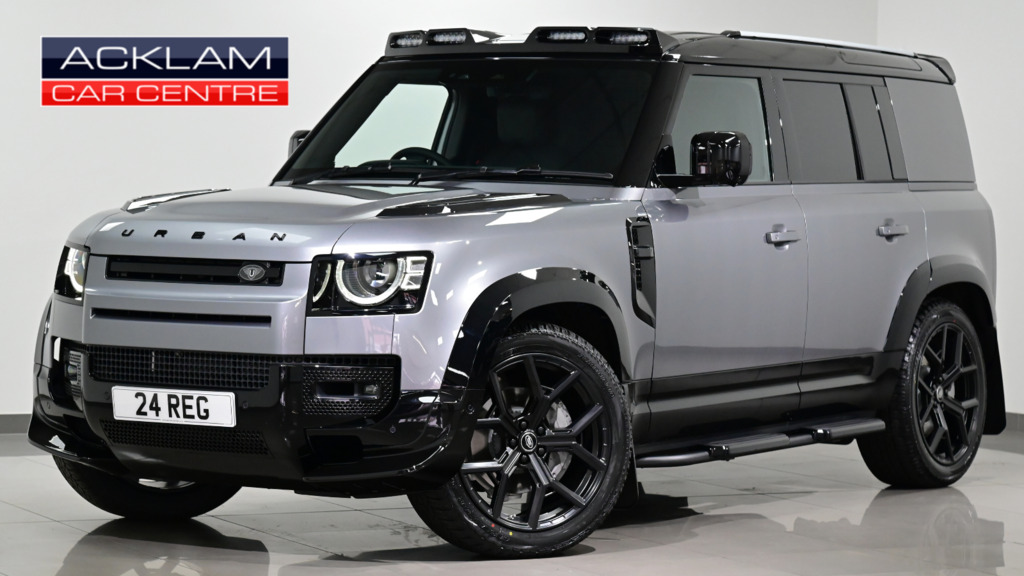 Compare Land Rover Defender 110 24 Reg 110 3.0 D300 X-dynamic Hse Hard Top Comme MC24GUW Grey